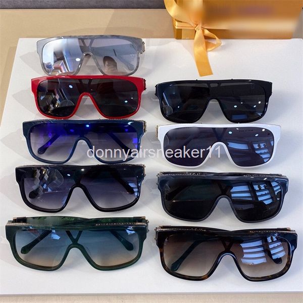 

sunglasses l plate trendy women's net red same fashion street pography personalized men's z1258, White;black