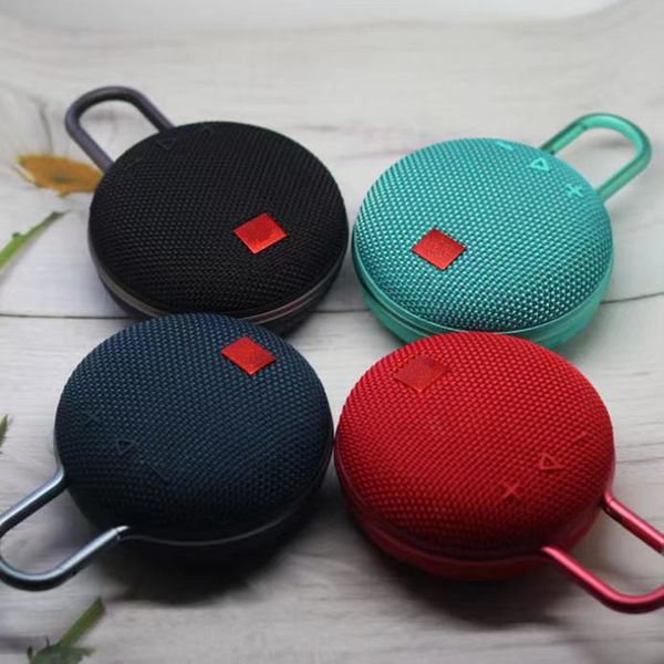 

portable clip 3 bluetooth speaker wireless speakers stereo soundbox subwoofers loudspeaker outdoor music party usb with retail package 4 col