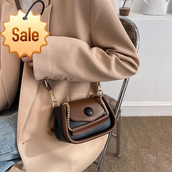 

small women's new chain contrast handbag fashion casual all-match ladies bag