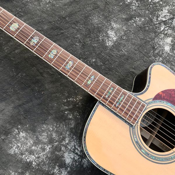 

famous guitar 41 inch spruce veneer lack of corner professional level