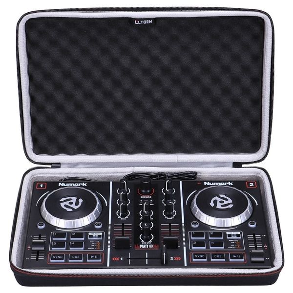 Estojo rígido LTGEM EVA para Numark Party Mix | Starter DJ Controller - Bolsa de armazenamento de transporte protetora para viagem 220509