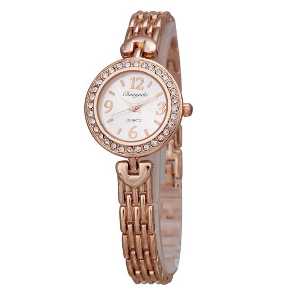 

wristwatches fashion elegant wrist watch women's girl exquisite metal alloy band quartz bracelet watches 1103, Slivery;brown