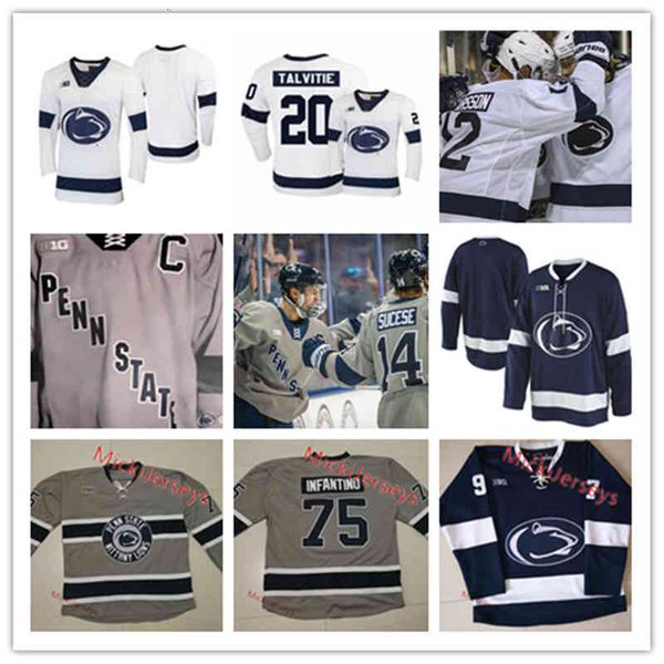 

xflsp 2022 college frozen four penn state nittany lions hockey jersey 2 cole hults 25 casey bailey 17 evan barratt 11 trevor hamilton 24 vin, Black
