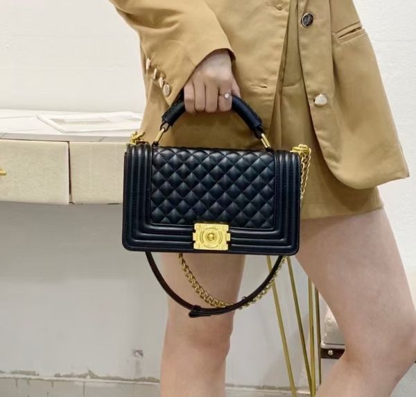 

fashion leather small square bag luxury brand new solid color one shoulder slant chain flap bag luxury designer