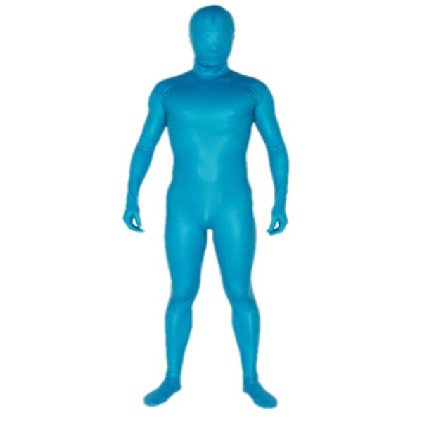 

halloween cosplay shiny costumes catsuit full body suit spandex unitard tights lycar zentai stage jumpsuit for kids adults, Black