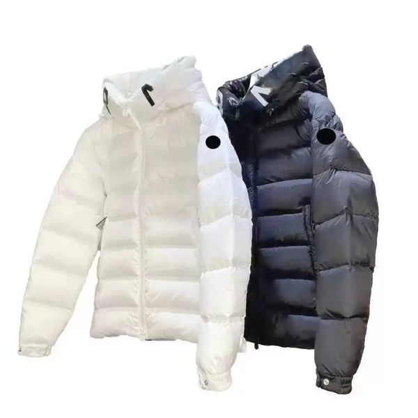 

mens down jackets for lovers with the same white duck thickened autumn and winter warm parkas je, Black