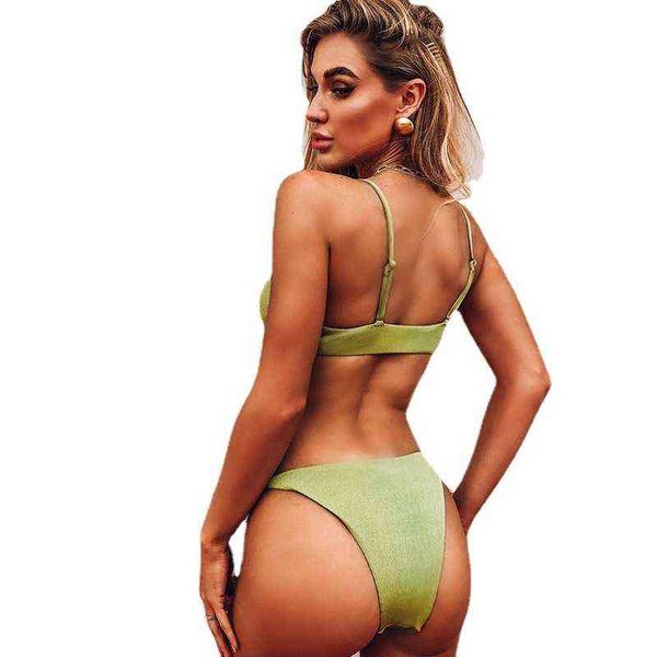 

2022 new chest v-shape special cloth women's swimsuit, White;black