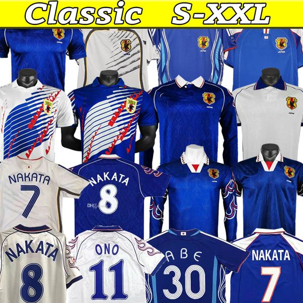 

2002 1994 japan nakata mens soccer jerseys 1998 98 99 soma akita okano kawaguchi retro home away football shirt kazu hattori uniforms 2006, Black;yellow