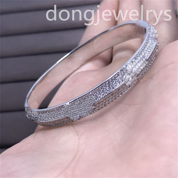 

women does not fade fashion bangle jewellery charm bracelets luxury designer diamond love bracelet birthday gift jewelry dongjewelrys, Golden;silver