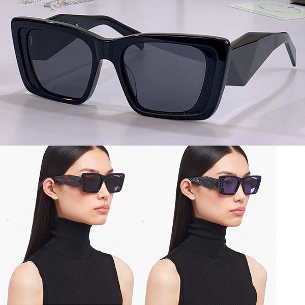 

occhiali symbole acetate mens and womens sunglasses unique combination of acetate layers rectangular frame accentuates avant-garde front sil, White;black