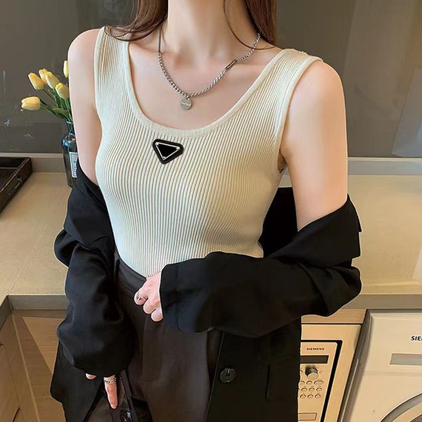 

womens t shirts soft silk knits sleeveless tank woman tees shirts vest women slim vests shirt design summer lady short breathable, White