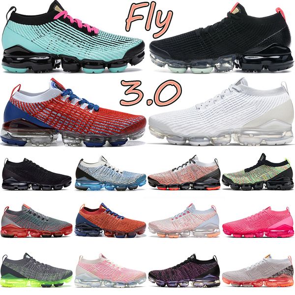 

2.0 running shoes fly knit 3.0 men women triple black white oreo noble red p bule grey crimson sport sneakers mens trainer