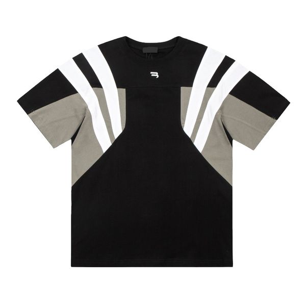 

2022 men's plus tees & polos summer cotton t-shirt round neck printed pocket short sleeve oversized us eu size s33t, Black;brown