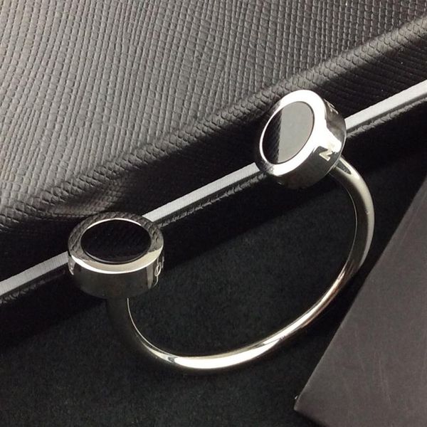 

fashion 316l stainless steel cool male luxury genuine keychain round beads with agate keyring for men gift never change color or f283t, Silver