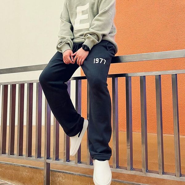 

spring fall men's high street hip hop trousers pants pants sweatpants, Black;brown