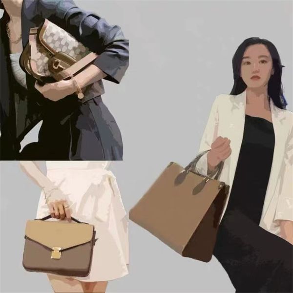 

luxury brand designer women large handbags lapcomputer bag high capacity black bag shoulder bags hobo casual tote purse shopping beach cross