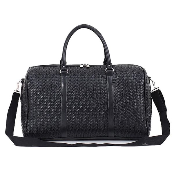 

rerekaxi large capacity women travel bag waterproof pu men travel tote luggage handbag multifunction duffle bags packing cubes248p