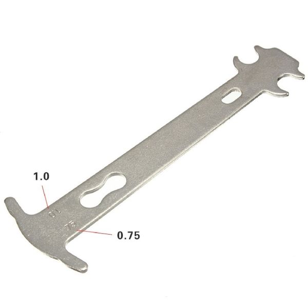 

bicycle chain wear checker indicator repair tool mountain road chains gauge measurement ruler replacement bicycle accessories
