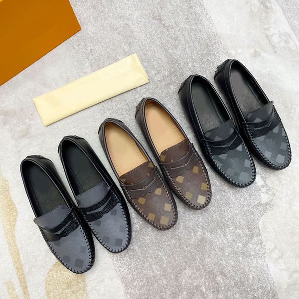 

classic old flower dress shoes men genuine leather flat nude casual shoe round toe man sneakers comfortable rubber sole loafers oxfords mens, Black