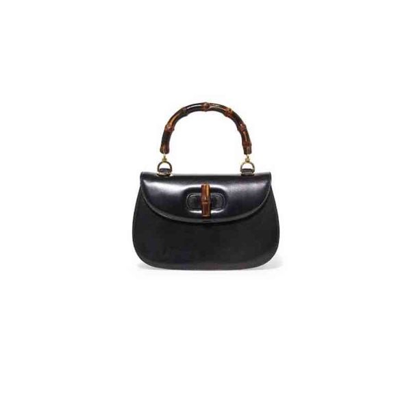 

designers crossbody bag bamboo handle leather bag luxury bags, Black;red