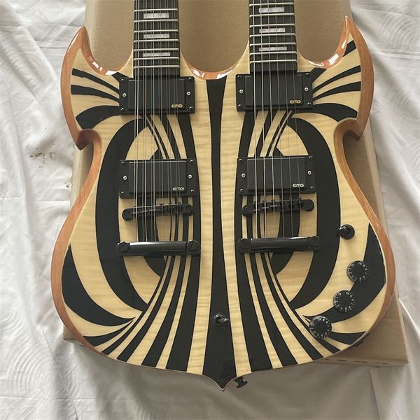 

in stock zakk double neck electric guitar 2022 the latest manufacturers direct spot second kill guitars guitarra