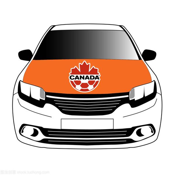 

canada national team flags car bonnet banner 3.3x5ft100%polyester