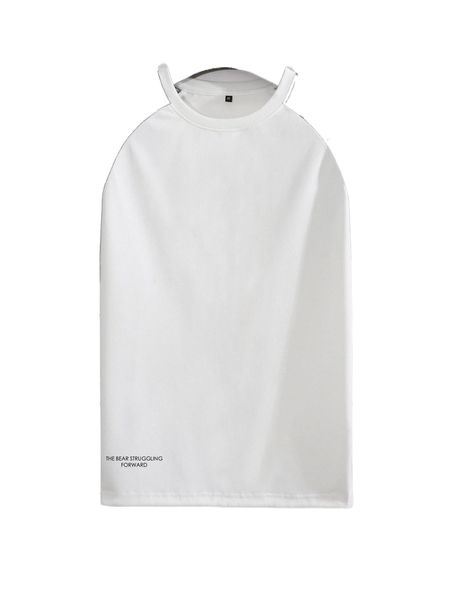 

men paisley & slogan graphic raglan sleeve tee f55l#, White;black