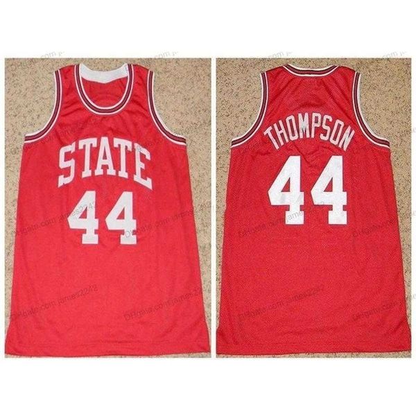 

xflsp custom david # thompson college basketball jersey mens all stitched red size 2xs-5xl number and name jerseys quality, Black
