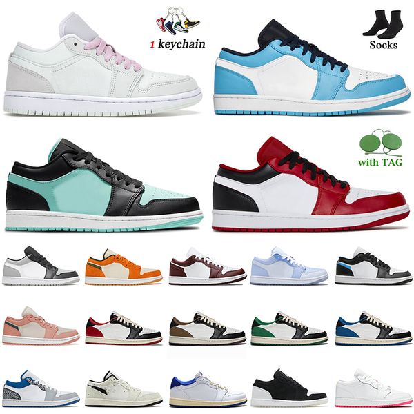 

jumpman 1 low women mens basketball shoes 2022 cactus jack 1s dark mocha reverse black toe university blue diamond jorden1s ceramic trainers