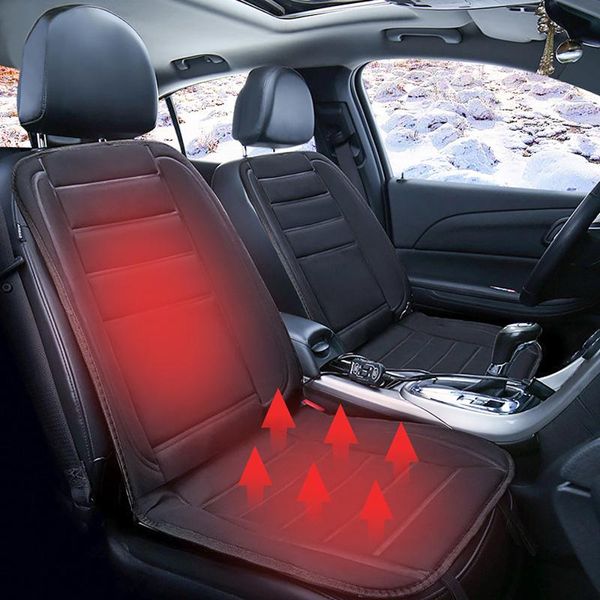 Motorradbekleidung Auto Linke Lichter Innenraum Universal Pad Winterheizung Warmer Kissenbezug Kalter beheizter Heizsitz 12V Zubehör DecorMot