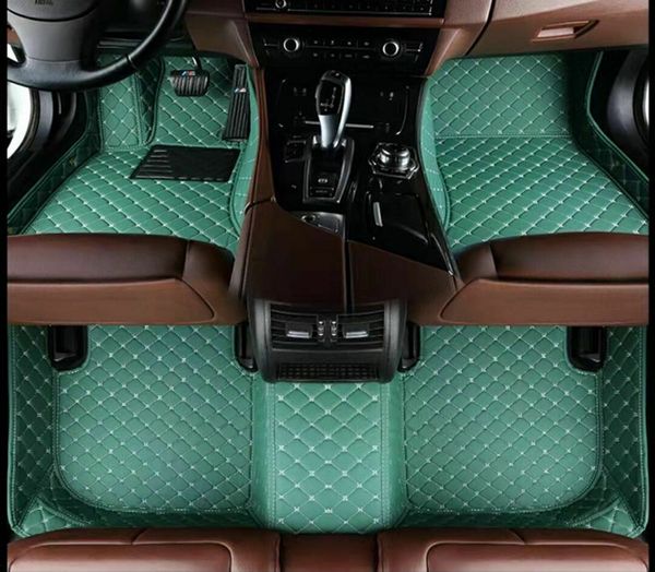 

carpets 3d moulded pu leather waterproof car floor mats for hyundai i30 all