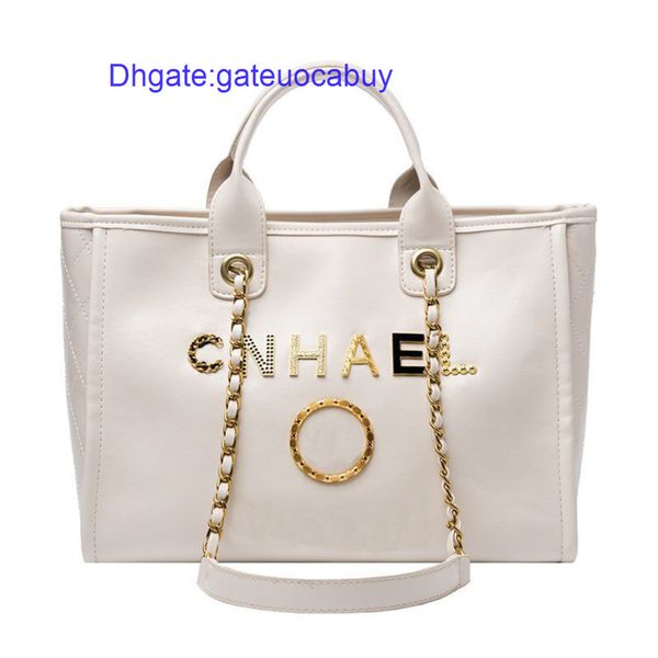 

women's classic luxury handbags beach bags brand ch metal badge tote bag designer small mini evening handbag female capacity large leat, Black;red