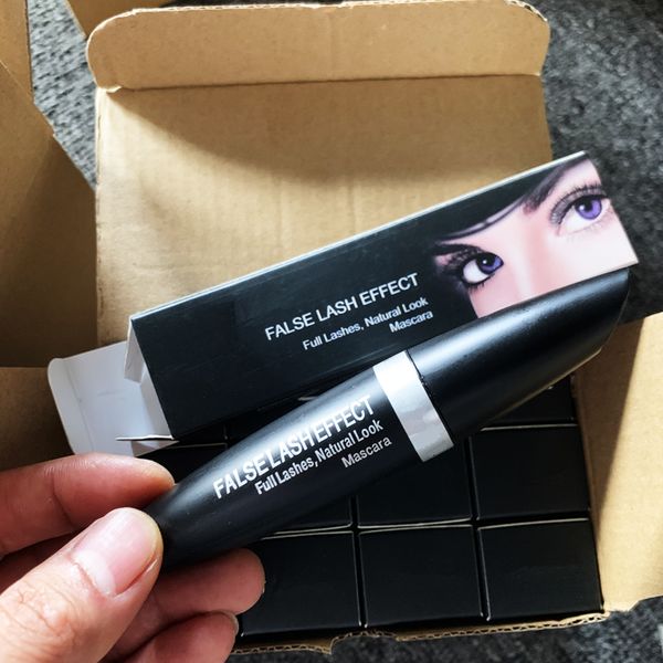 Бренд False Lash Effect Mascara Black Makeup 3D Full Lashes Натуральный вид тушь водонепроницаемость 13,1 мл M520 Косметика ресниц M520