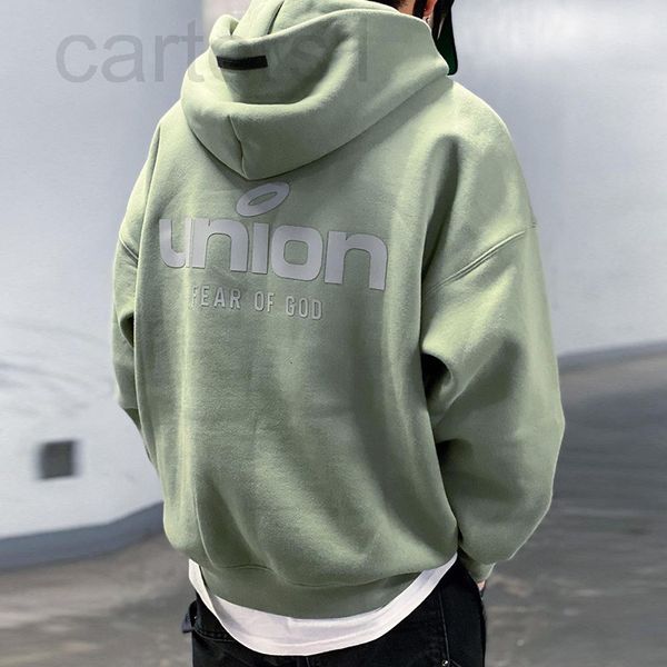 

men's hoodies & sweatshirts designer fog essentials annual limited joint high street fashion brand men's women's printed loos, Black