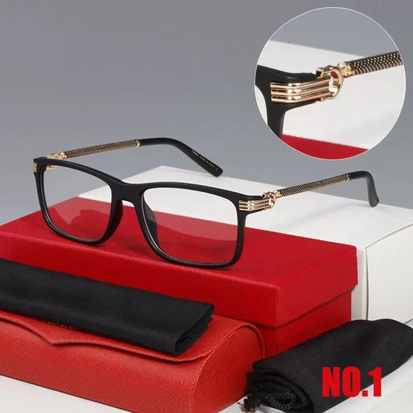 

designer fashion optical frames luxury men and women square business casual style shape sunnies framed spectacles classic simple brand ornam, Black