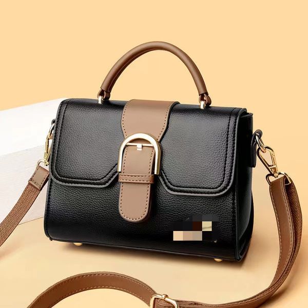

leather bag 2022 new messenger women's handbag shoulder women's all-match