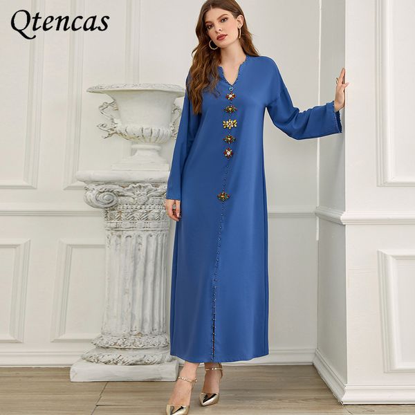 

eid mubarak satin abaya turkey ramadan islam muslim kaftan dress abayas for women dubai evening dresses musulmane djellaba femme, Red