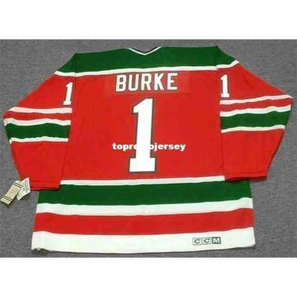 

shirts mens sean burke 1988 ccm vintage retro hockey jersey, Gray
