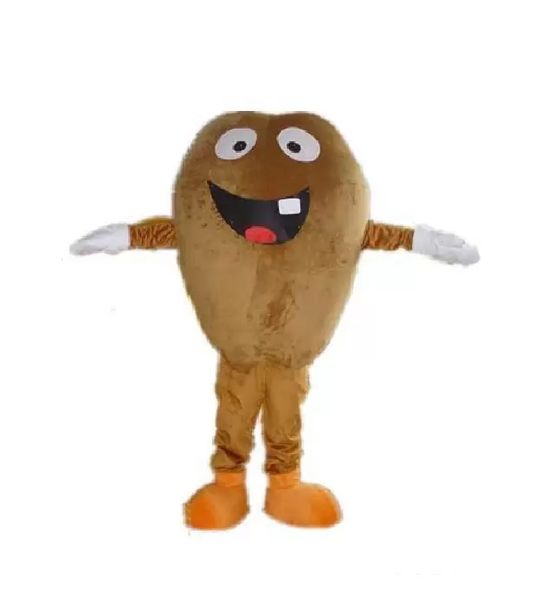 

professional coffee bean mascot costume halloween christmas fancy party dress cartoon character suit carnival adults outfit, Red;yellow