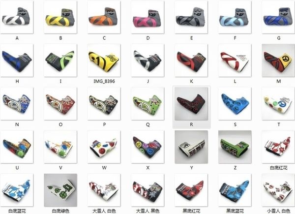 

funda de alta calidad para putter golf protector cabeza bola pu felpa recto 220609