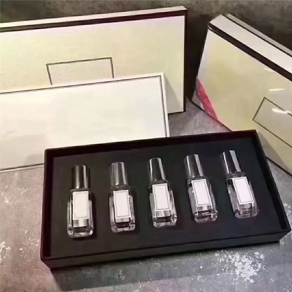 

new in stock cologne 5 pcs set for men portable fragrance kits long lasting gentleman perfume sets smell 9 ml x 5 68964-paris 61621-paris