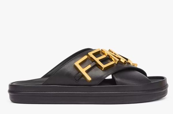 

2022f designer rubber slides sandals blooms brown black fendi white web fashion mens slippers womens shoes beach flip flops flower 35-42