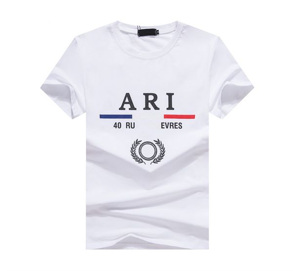 

men's t-shirts designer bags luxury men's wear summer round neck sweat absorbing short sleeves outdoor breathable cotton printe s3, White;black