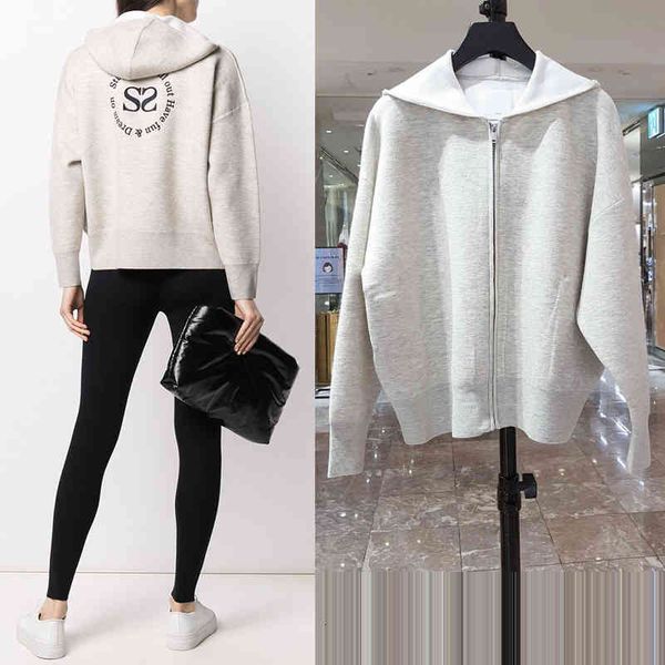 

men's jackets fadan s family spring summer letter hooded casual cardigan sweatshirt women's coat, Black;brown