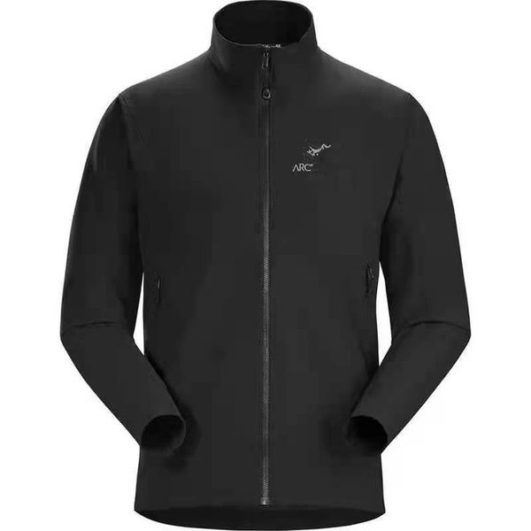 

selling high version arc men's jacket new outdoor sports waterproof jacket casual soft shell windbreaker spring and autumn outerwear tr, Black;brown