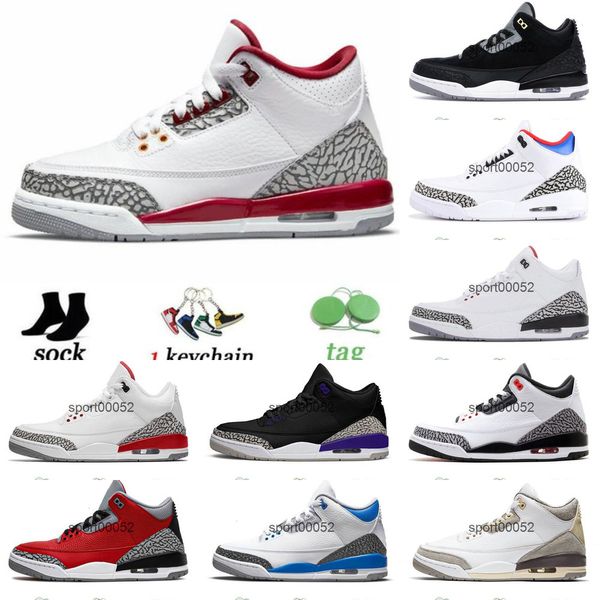 

pine green 3 men basketball shoes 3s black cement racer blue fire cardinal red court purple cool grey unc laser orange katrina mens sneakers