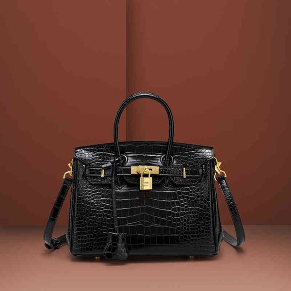 

handbags explosive classic women fashion 2022 brikins bag crocodile leisure women's versatile one shoulder messenger