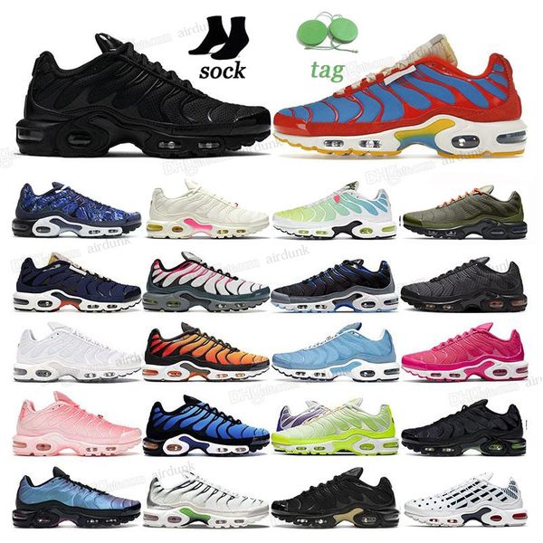 

tn plus running shoes mens white black royal grey club university blue hyper reverse sunset women breathable sneakers trainers outdoor sport