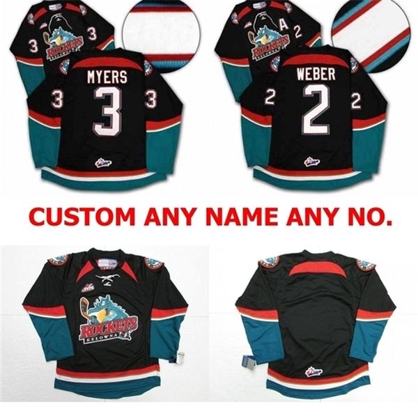 C26 Nik1 Mens Womens Kids Whl Kelowna Hóquei 2 Shea Weber 3 Tyler Myers Bordado Personalizado Qualquer nome No. Ice Hockey Jerseys Goalit Corte