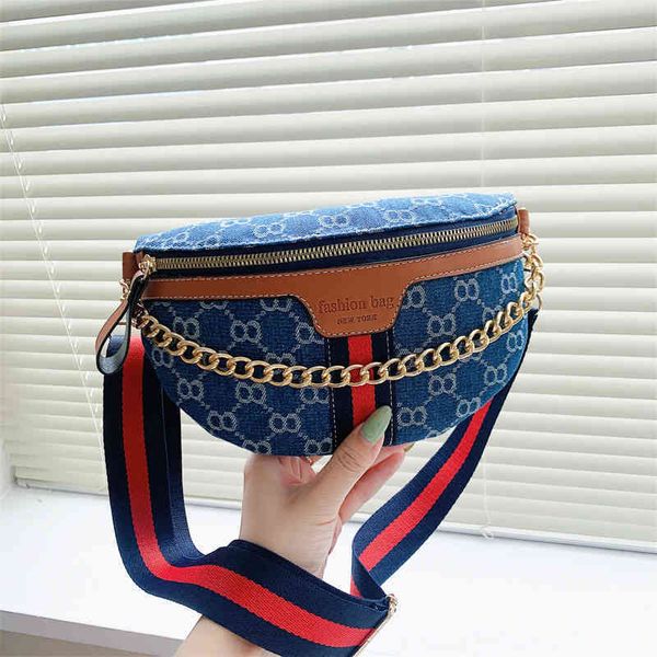 

simple messenger chest popular small foreign style waist bouncing di